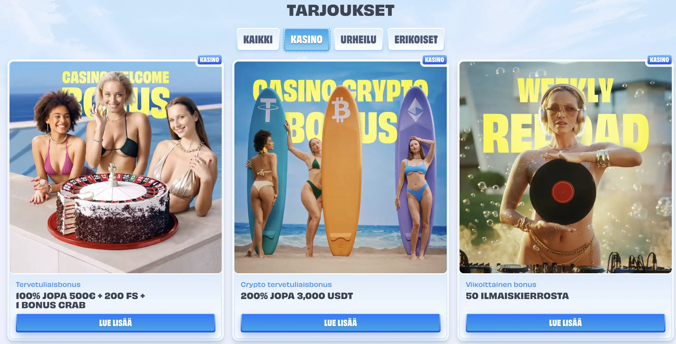 OnlySpins bonukset
